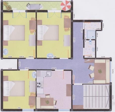 Appartement Das Rehlein Гашум Экстерьер фото